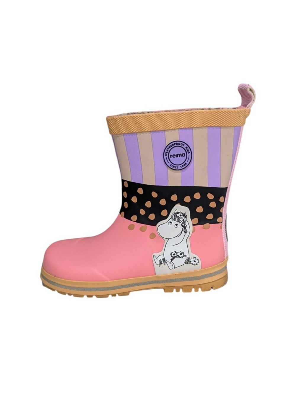 Reima Moomin Moomintroll Kids Rainboots Wellies Rubber Shoes Girls Size 27 10